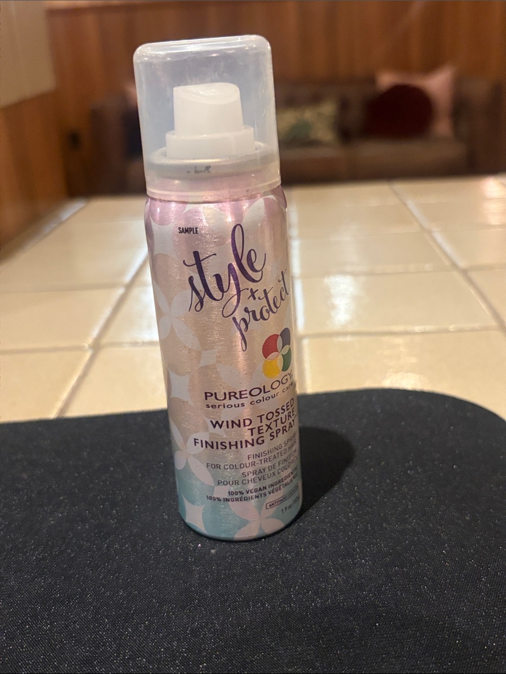 Pureology Style + Protect Wind Tossed Texture Finishing Spray - Pink/Teal NWT
